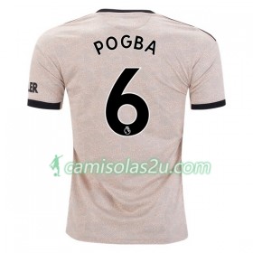 Camisolas de Futebol Manchester United Paul Pogba 6 Equipamento Alternativa 2019/20 Manga Curta